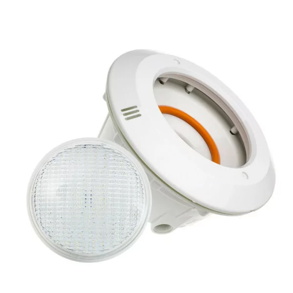  Nicho de Piscina + Foco LED RGB 24W | Para Piscina de hormigón, liner, fibra Swimhome 8436602506602 Pack Nicho con Lámpara