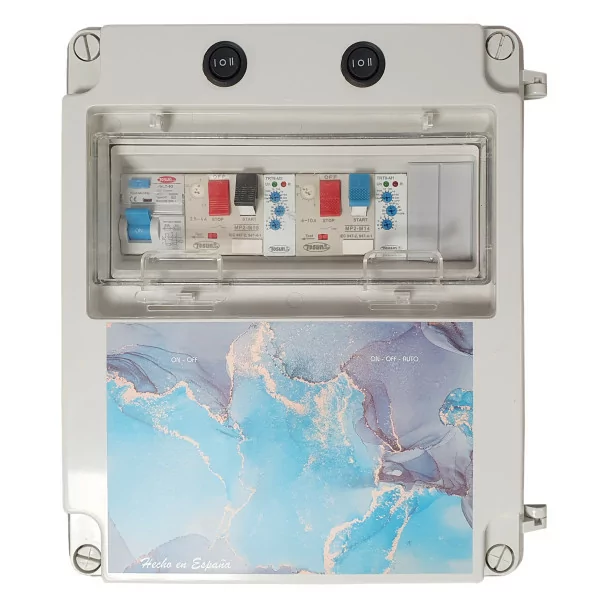 Piezoelectric control panel