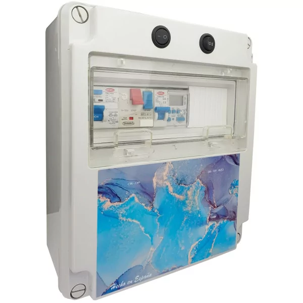 Electrical panel for swimming pool with transformer - 1