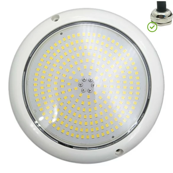 Lampe de surface LED pour piscine RGB ON/OFF | 18CM Ø 24W - 1