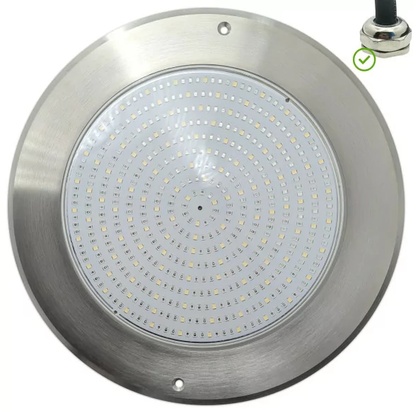 LED RGB ON/OFF Stainless Steel Swimming Pool LED Floodlight - 1