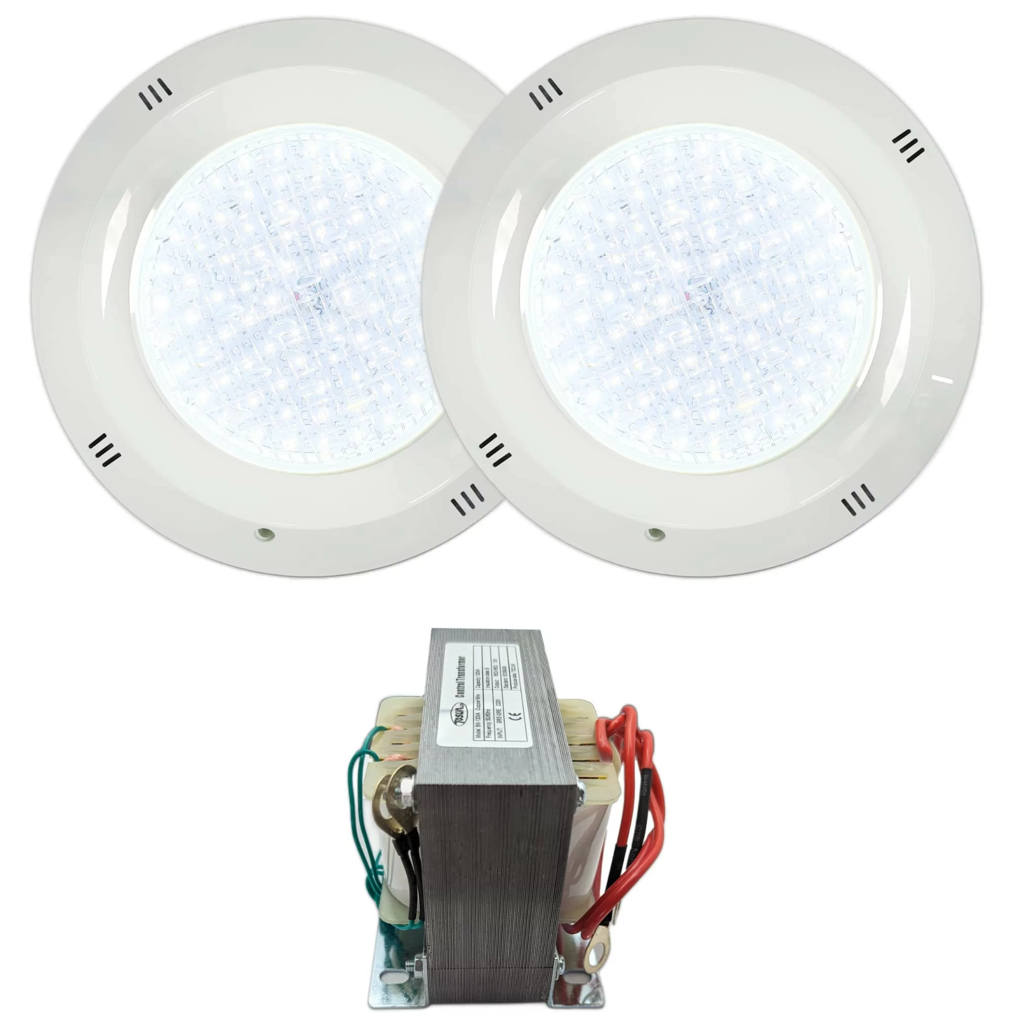 Kit 1 projecteur LED blanc avec transformateur et prise balai - Alu Floors  Scandinavia Kit 1 projecteur LED blanc avec transformateur et prise balai