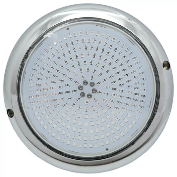 LED RGB ON/OFF spotlight for pool Ø15cm in stainless steel AISI316L - 1